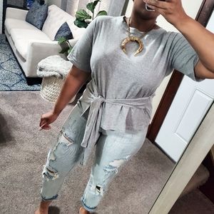 Tie Waist Tee